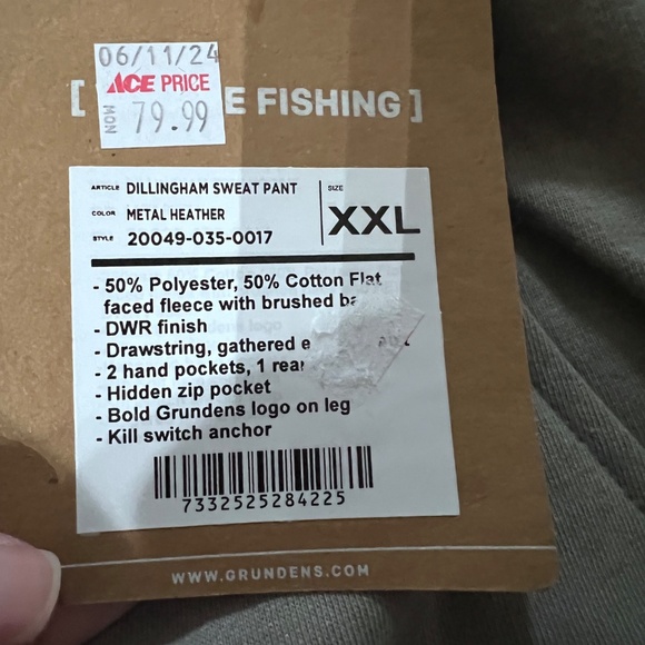 Grunden’s Dillingham Sweat Pant - Picture 2 of 2